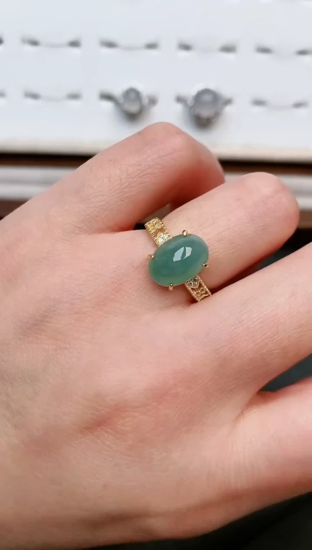 【闪购商品】翡翠戒指银S925镶嵌.....