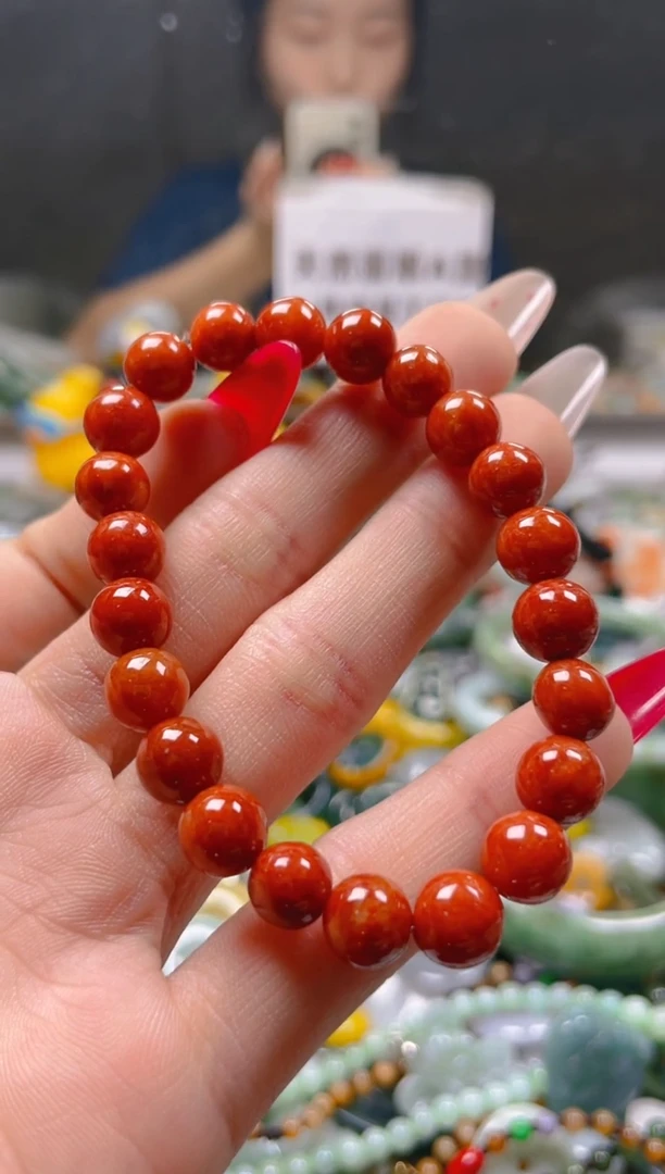 【闪购商品】翡翠颈饰未镶嵌8MM/E/翡翠A货一图一物