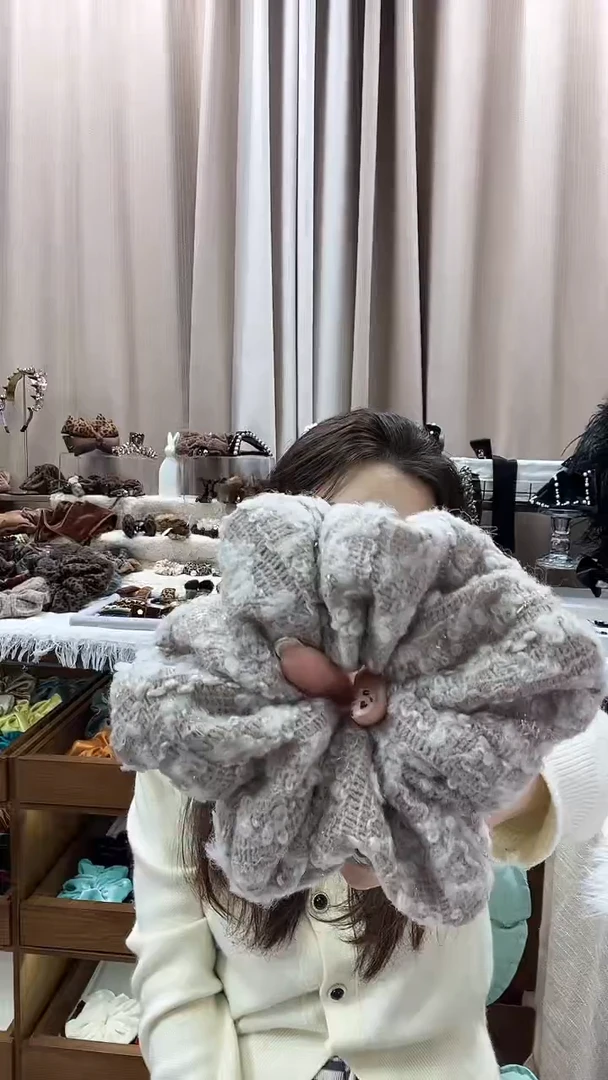 非金属布艺简约发饰