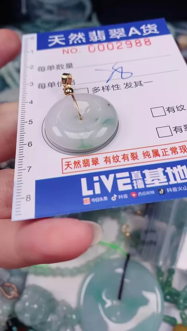 颈饰未镶嵌翡翠00002988