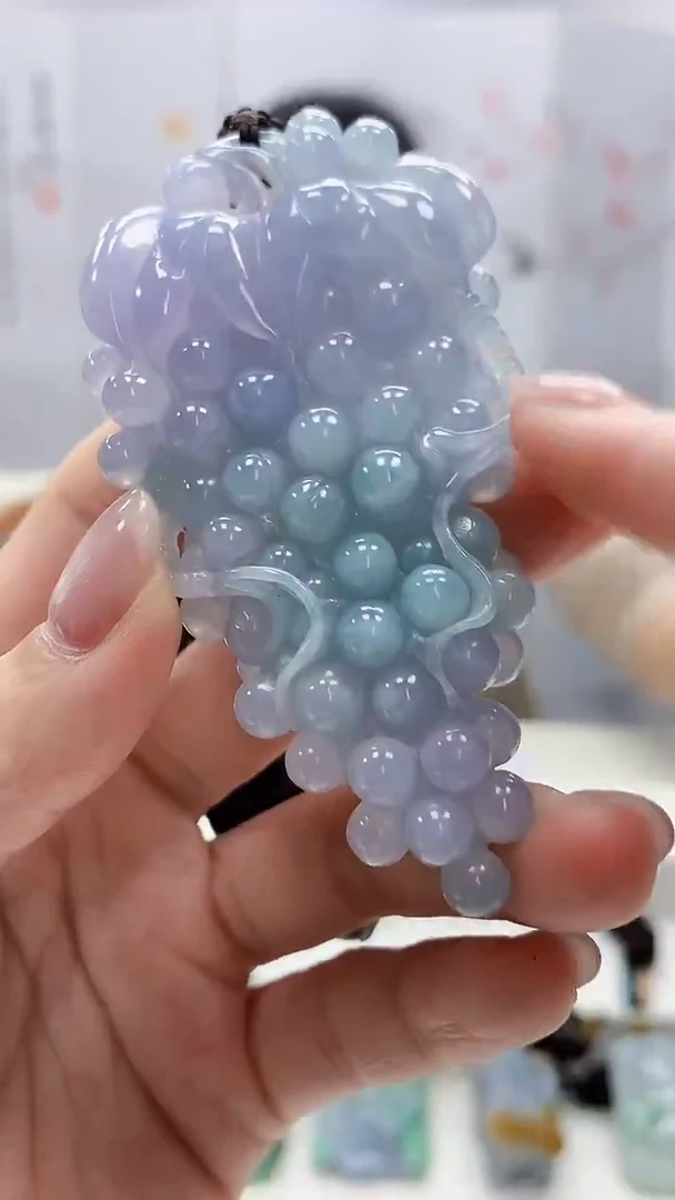 定制翡翠未镶嵌4902lr-毛货挂件117