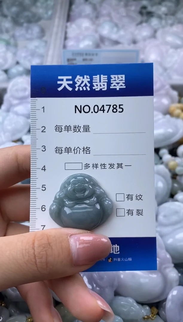 翡翠未镶嵌颈饰缅甸A货翡翠04785