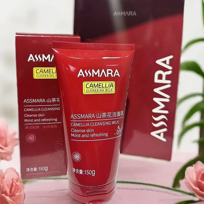 【新疆直发】ASSMARA爱瑟玛辣  山茶花洁面乳  包邮清洁清爽洁净