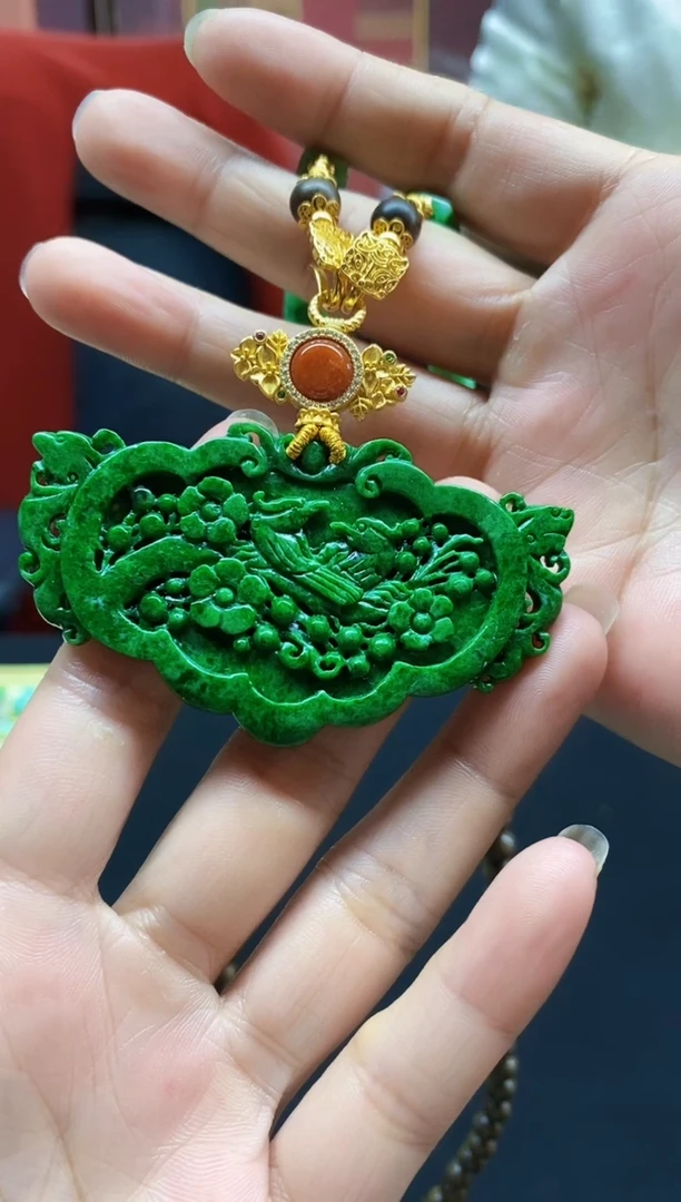 颈饰未镶嵌翡翠翡翠吊坠