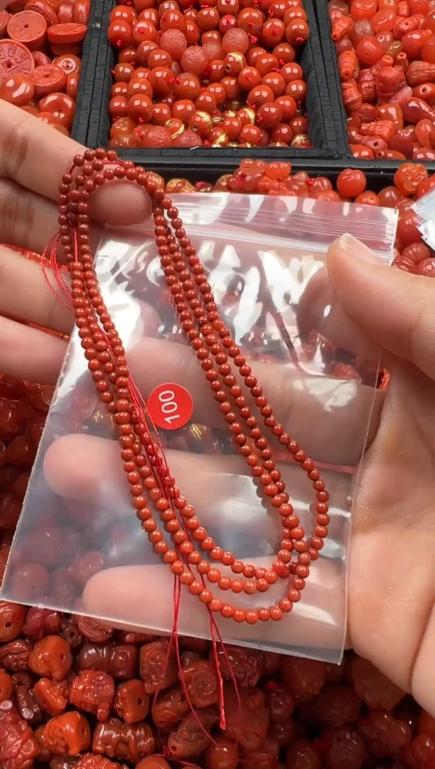 【闪购商品】南红玛瑙颈饰未镶嵌1