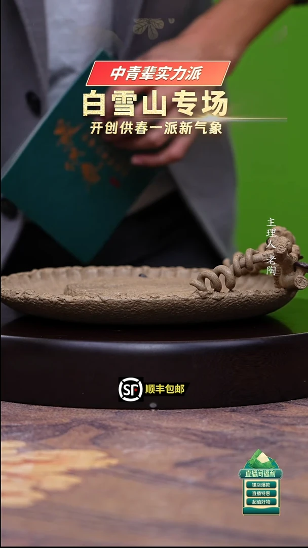 茶壶紫砂芝麻老段泥茶盘