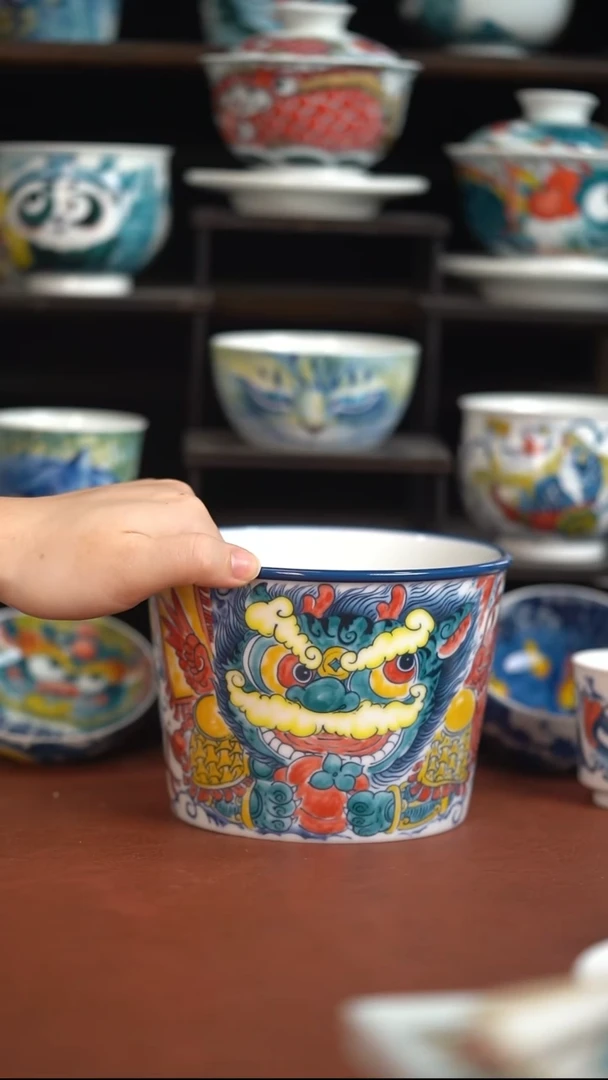 昨明醒狮泡面桶（微瑕福利）