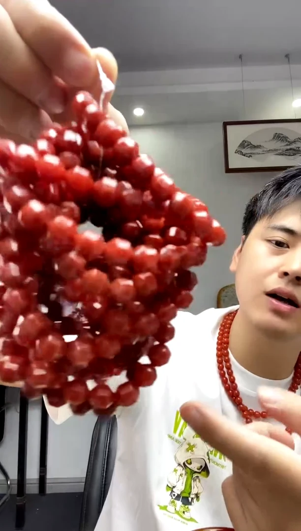 玛瑙/玉髓颈饰未镶嵌玛瑙手串