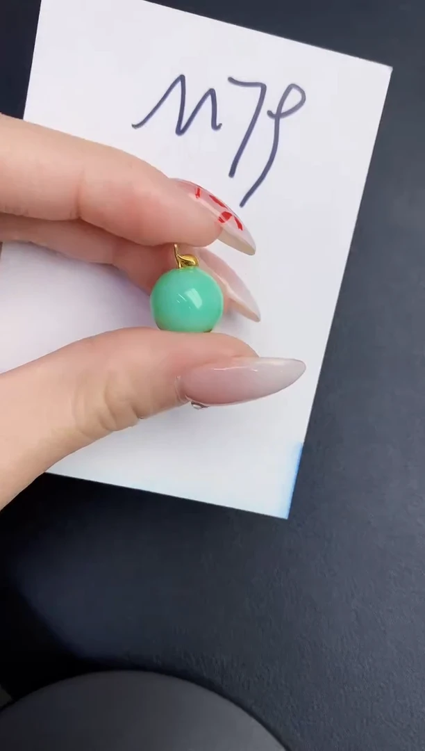 【闪购商品】翡翠颈饰18K金镶嵌0000000000