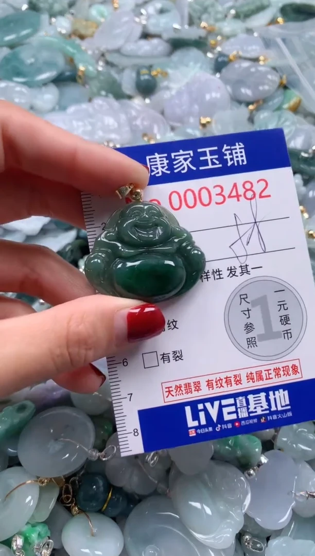 颈饰未镶嵌翡翠3482