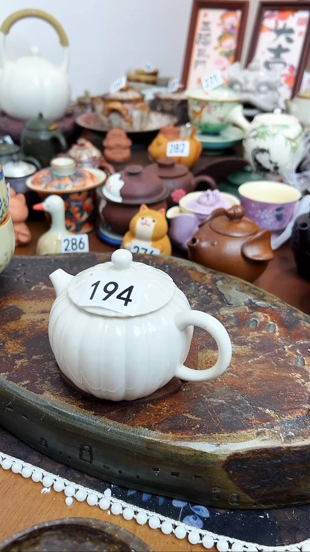 【 茶瓷物语】草木灰茶壶194