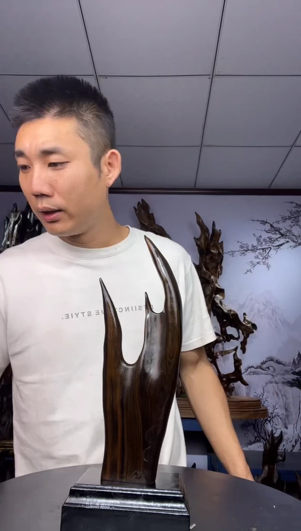 金丝楠木雕款风***好金丝楠木工艺品摆件