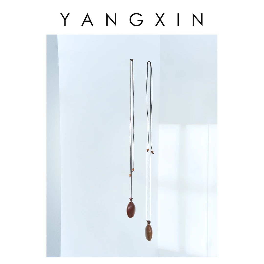 非金属木质吊坠 【无龄·杨昕】“木壶雅韵”民族风酒壶吊坠SP07124