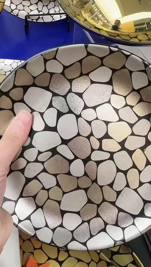 瓷瓷瓷迪拜rak 圆盘2个18cm 微瑕