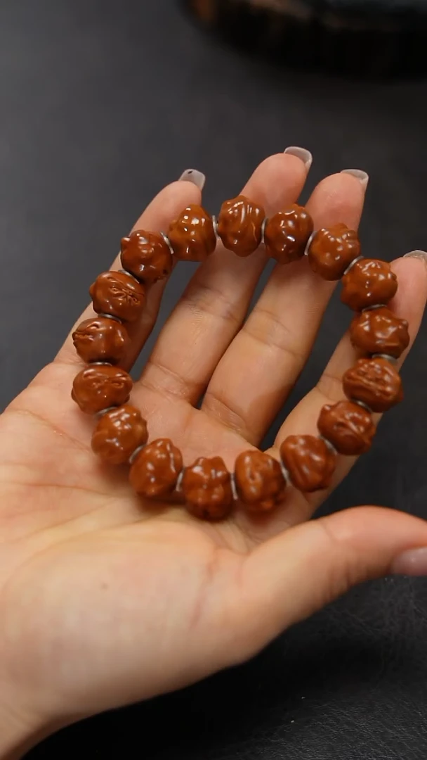 橄榄核手串/手链九林精品核雕