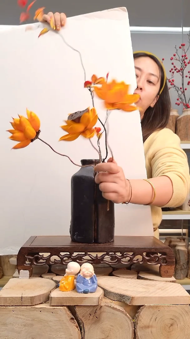 木花一套实物一拍  干花一套