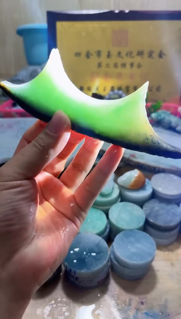 翡翠挂件未镶嵌A货常星1448
