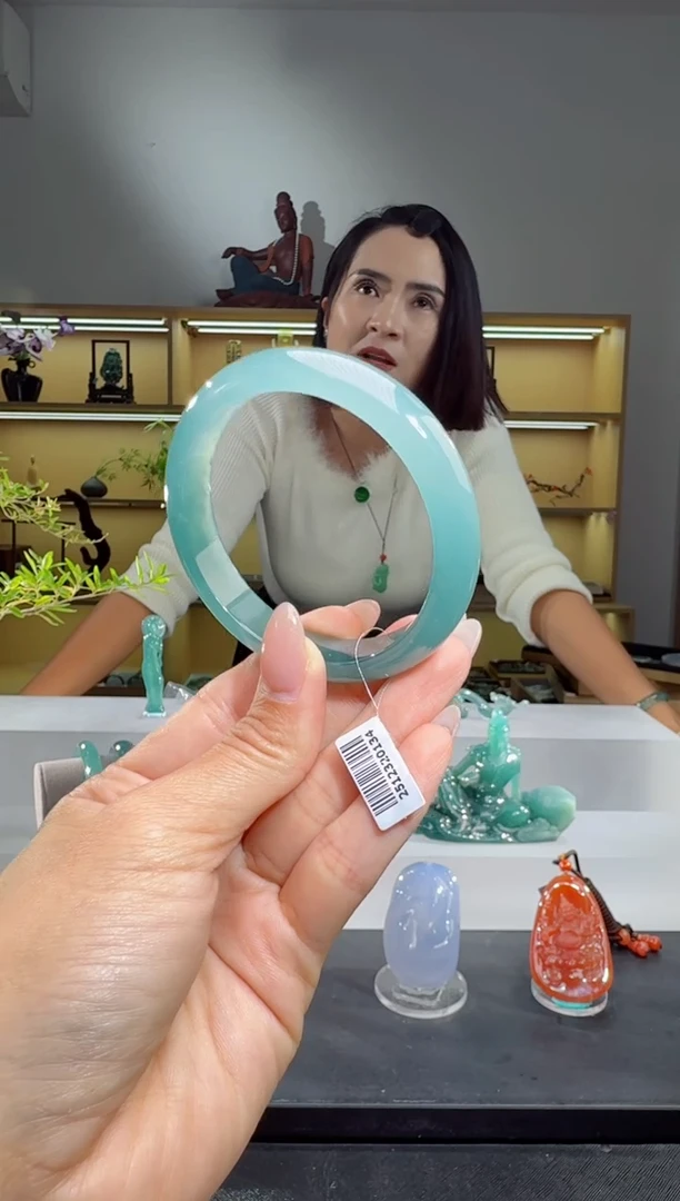 未镶嵌手镯翡翠55.5圈