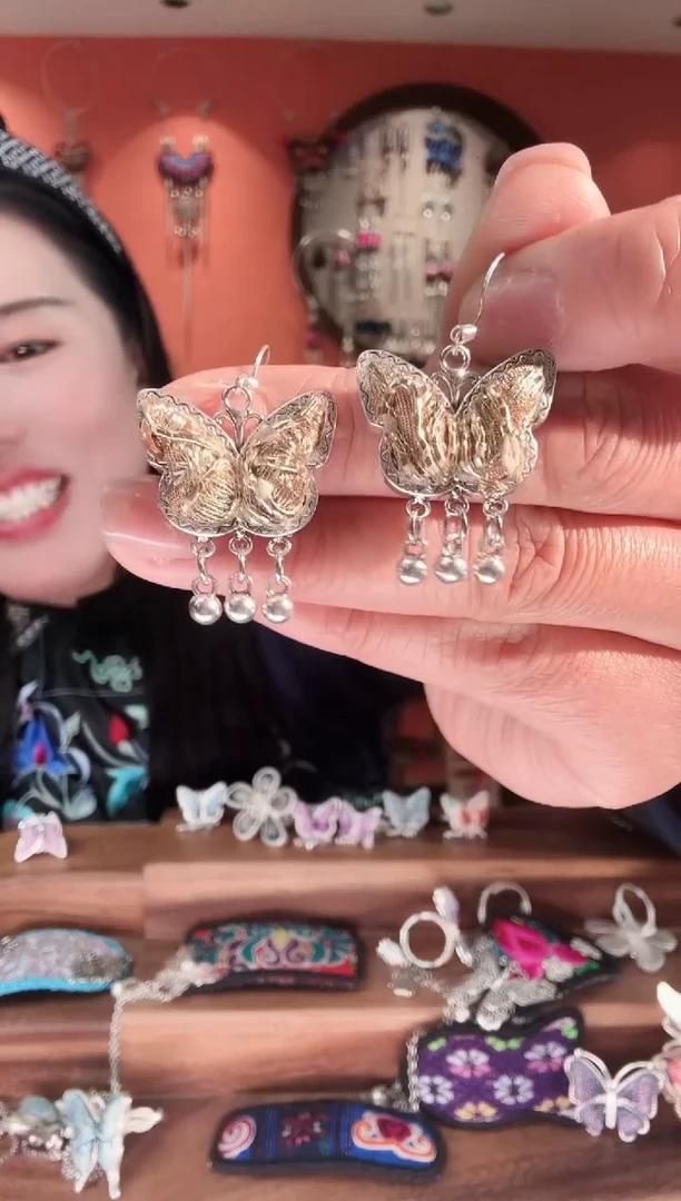 织绣手工苗绣刺绣首饰107
