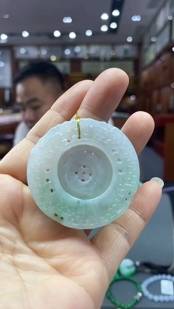 颈饰未镶嵌翡翠花件