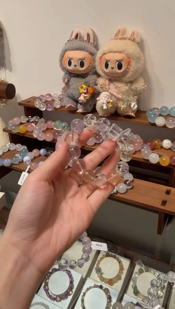 水晶手串未镶嵌）拍4单发一串 拍1单发单珠 多样性发货