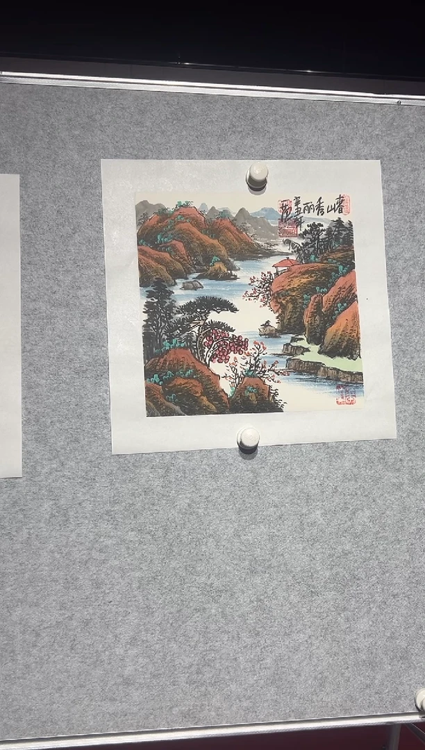 【闪购商品】绘画姜国华-1平尺-山水国画