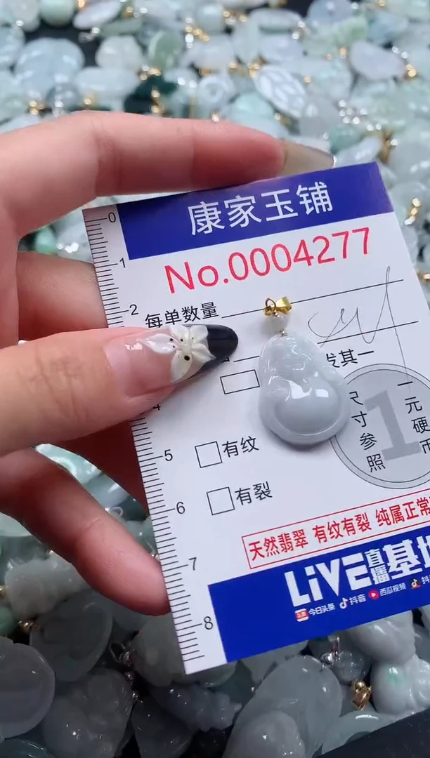 颈饰未镶嵌翡翠4277