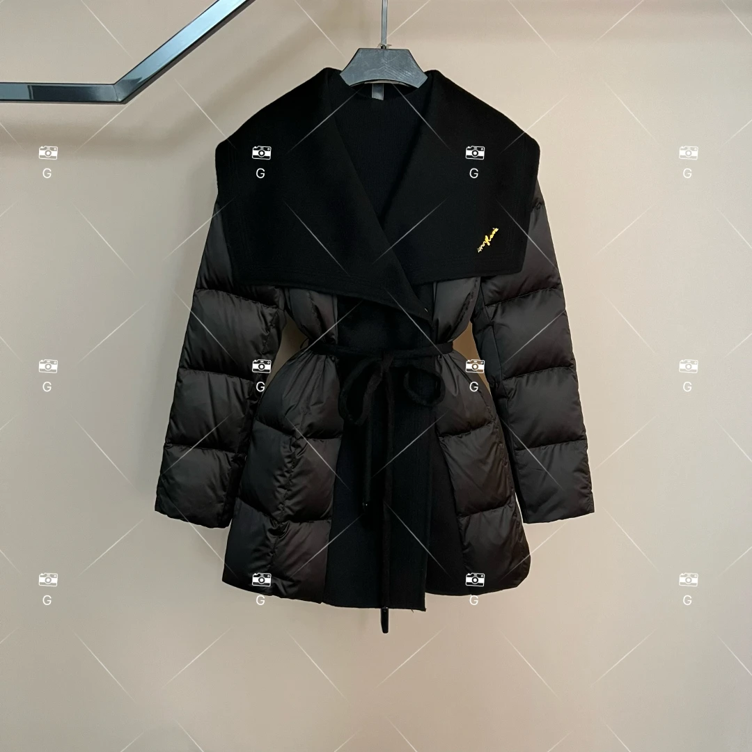 【楠楠】秋冬气质小香风设计师中长款羽绒服轻奢女 GS-57881