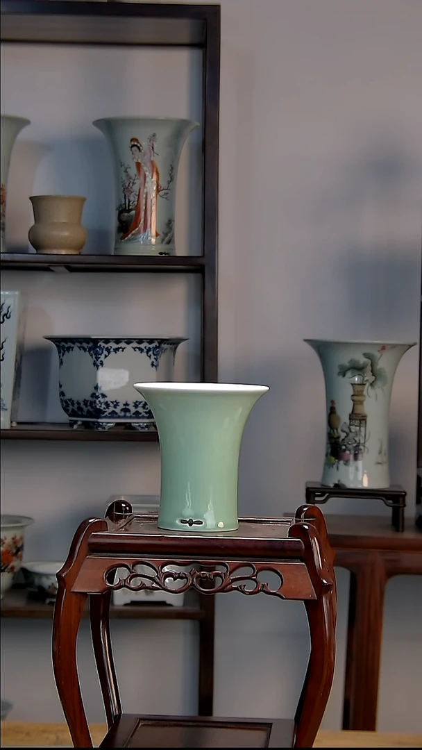 景德镇陶瓷手工花盆