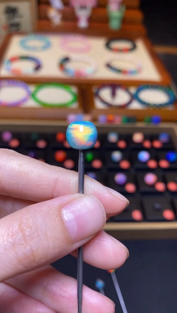 【闪购商品】树脂制品9*10mm人工欧泊老型55