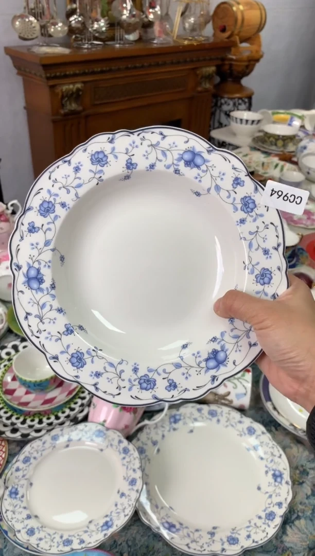 【闪购商品】瓷片陶瓷原单CC964餐具1个汤盘