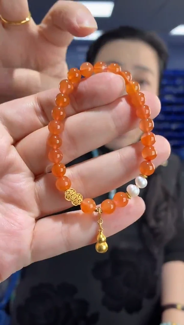 未镶嵌手链南红玛瑙DSL7533