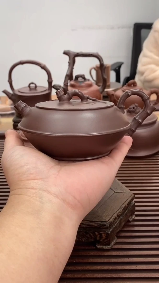 茶壶紫砂合竹230毫升