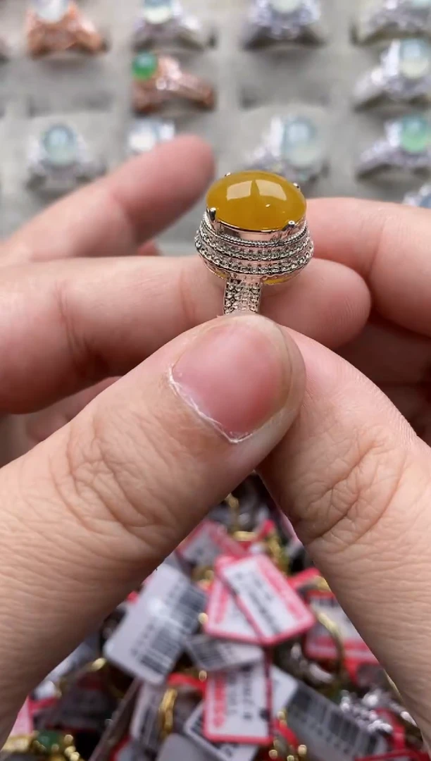 【闪购商品】翡翠戒指未镶嵌44444---74