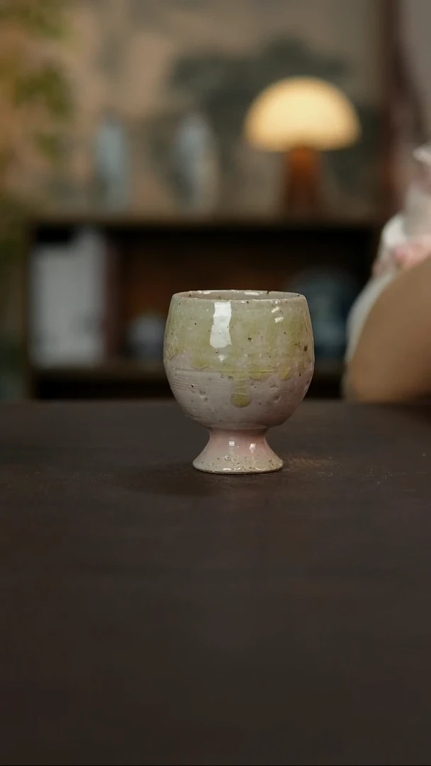 杯景德镇陶瓷杯碗柴烧多人