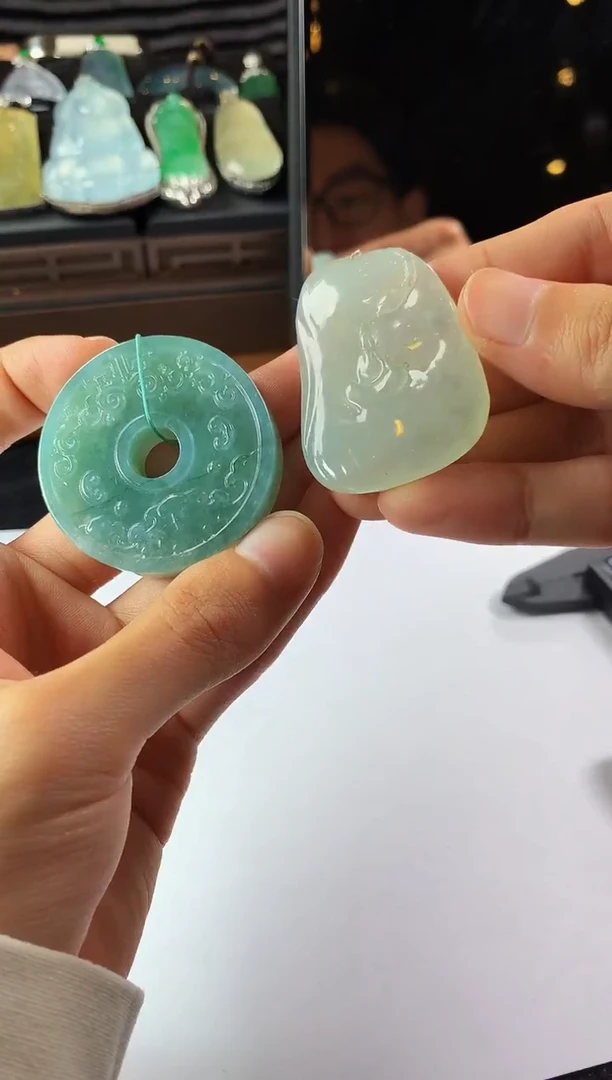 未镶嵌定制翡翠S毛货不退不换