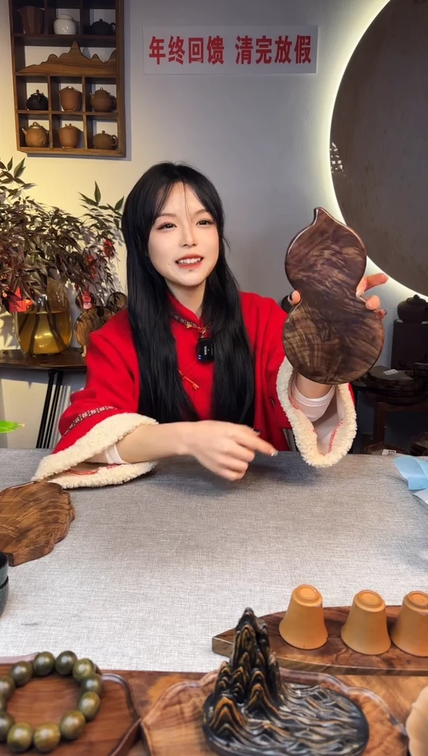 【闪购商品】北美黑胡桃木葫芦