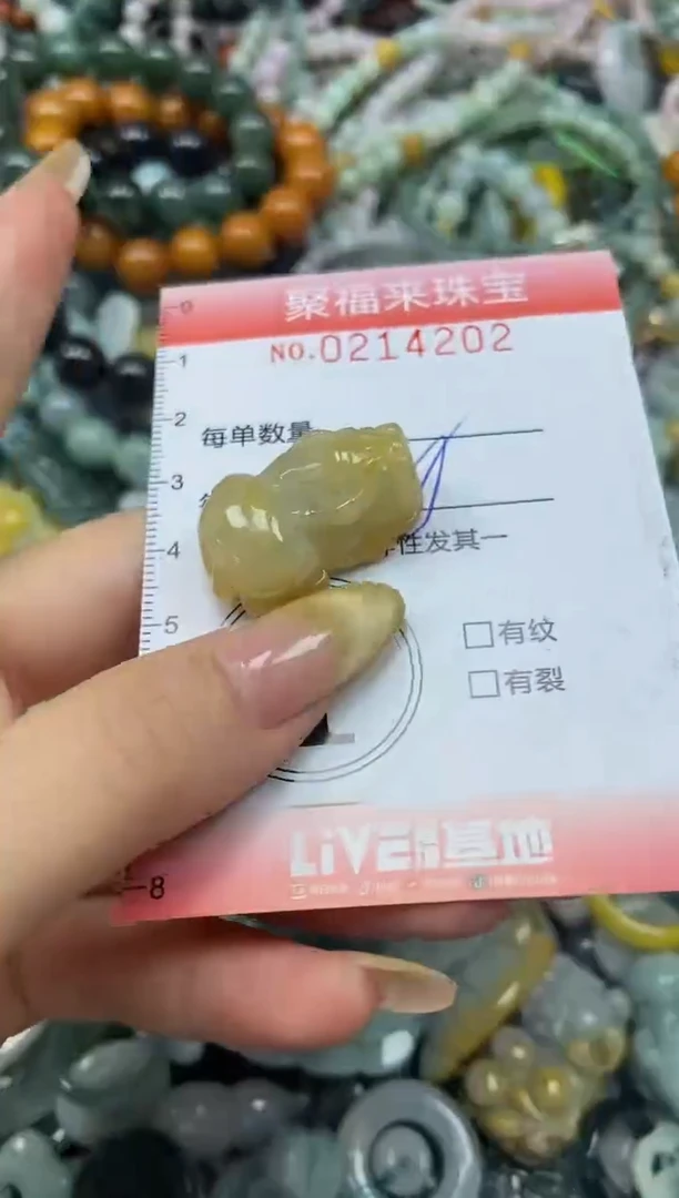 翡翠挂件未镶嵌闪购0214202