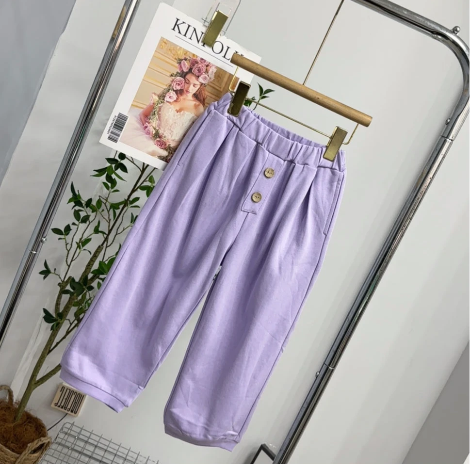 67180高端专享春款休闲裤紫色