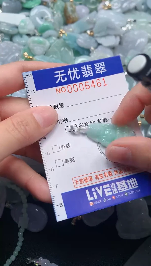 颈饰未镶嵌翡翠6461