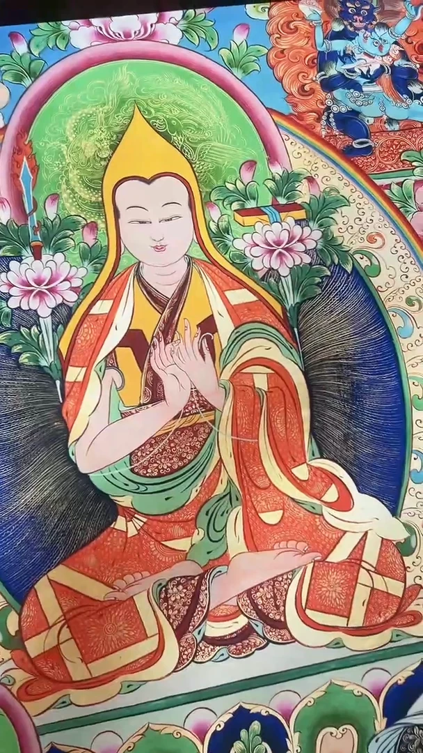 卷轴画绘画类唐卡  16057