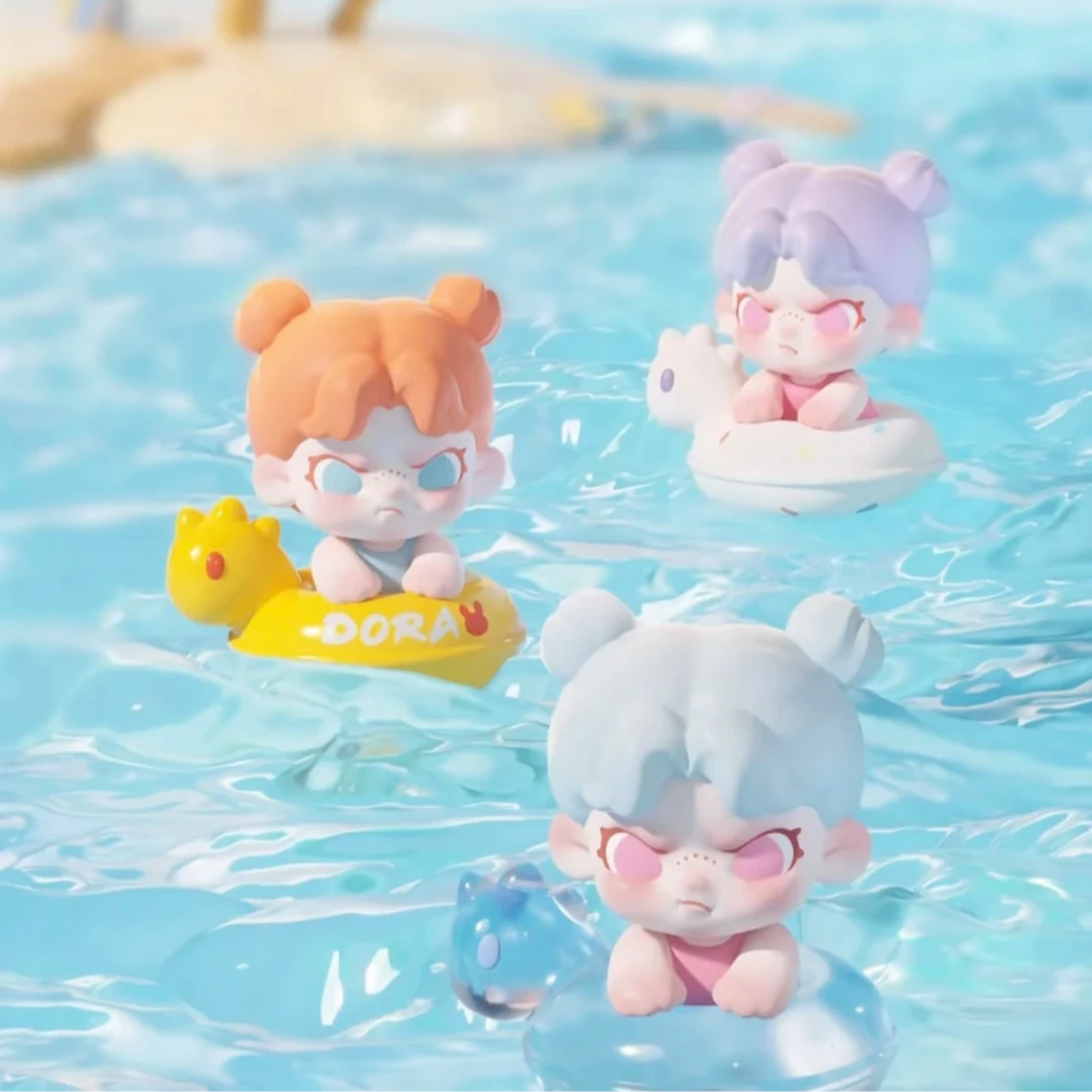 【奥叮叮拆盒】TNT泳池派对系列萌粒盲袋可爱摆件