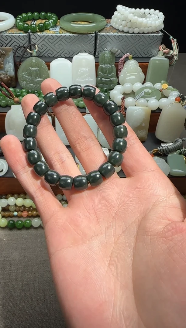【闪购商品】和田玉手链未镶嵌和田玉手串