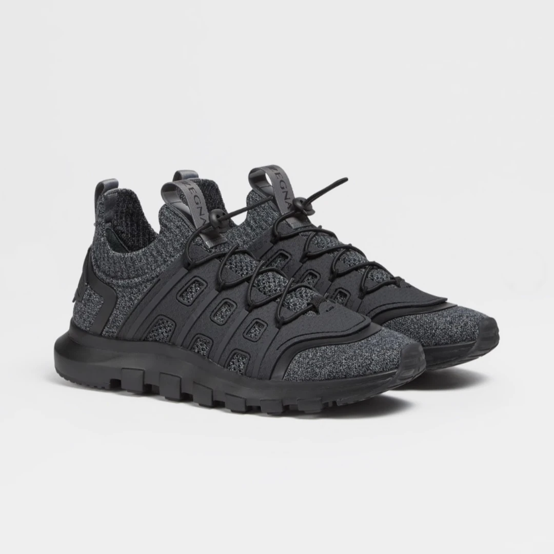 【纯纯好物推荐】杰羊绒飞织运动阔腿裤必备鞋男鞋2025年网红男鞋