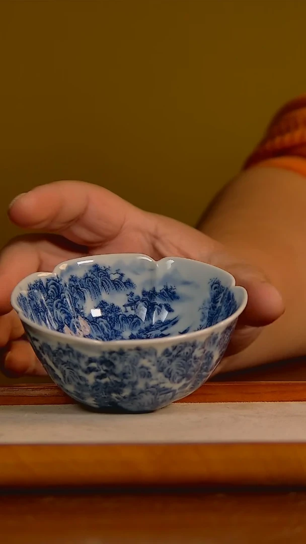 【闪购商品】杯手工手绘杯杯很美丽
