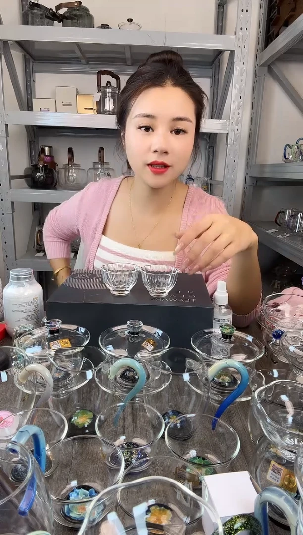 水晶玻璃无盖款禾器 乐妍主人杯