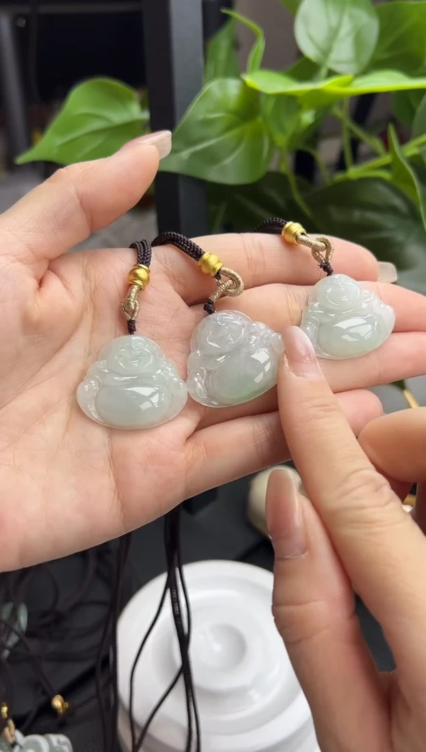 【闪购商品】翡翠颈饰未镶嵌YM1119 佛公多样性发一