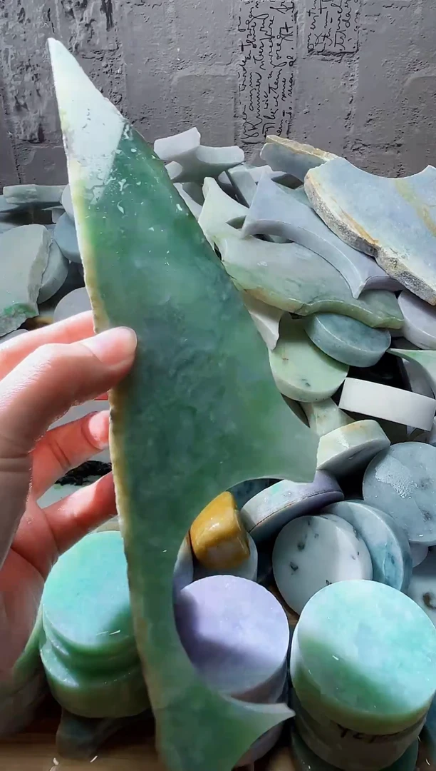 裸石翡翠天然翡翠A货玉 南 816