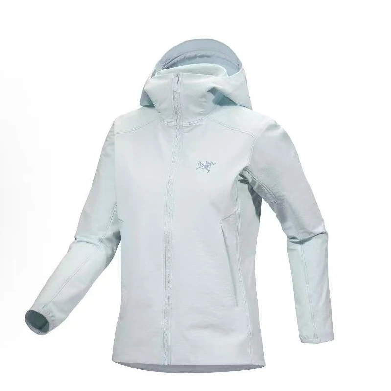 GAMMA HOODY 休闲舒适软壳冲锋衣 透气连帽女士