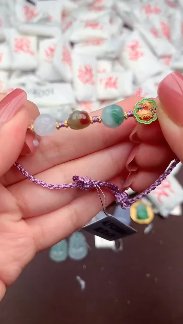 【闪购商品】翡翠手绳未镶嵌一